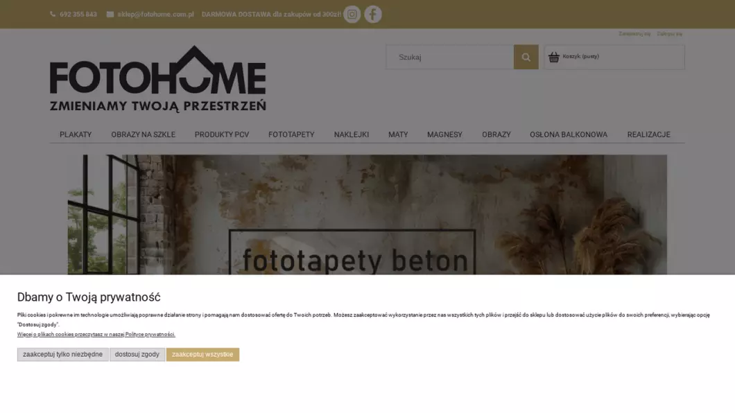 FotoHome - zrzut ekranu