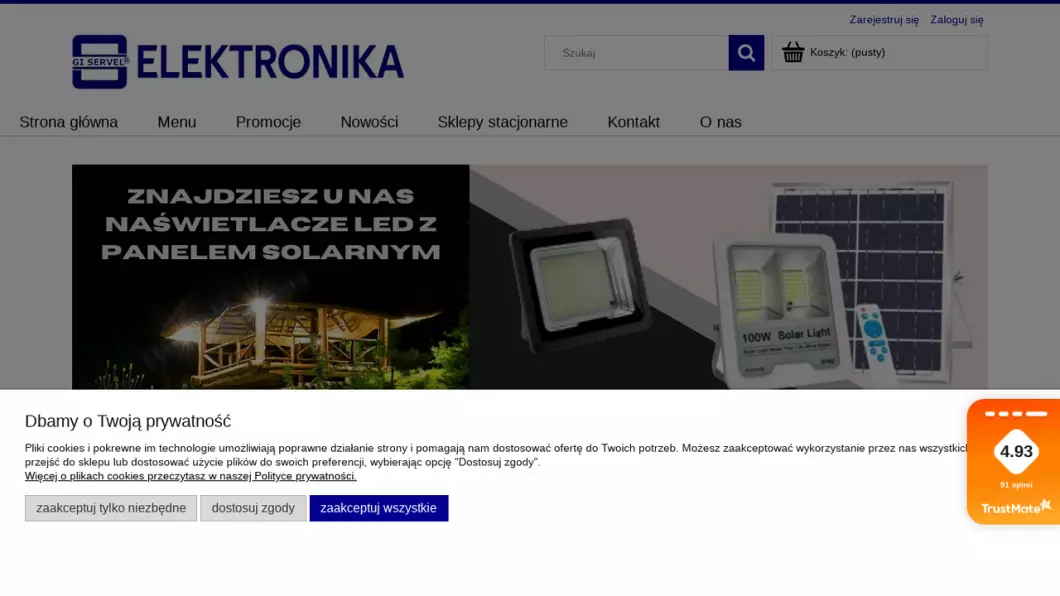Gi Servel - elektronika - zrzut ekranu