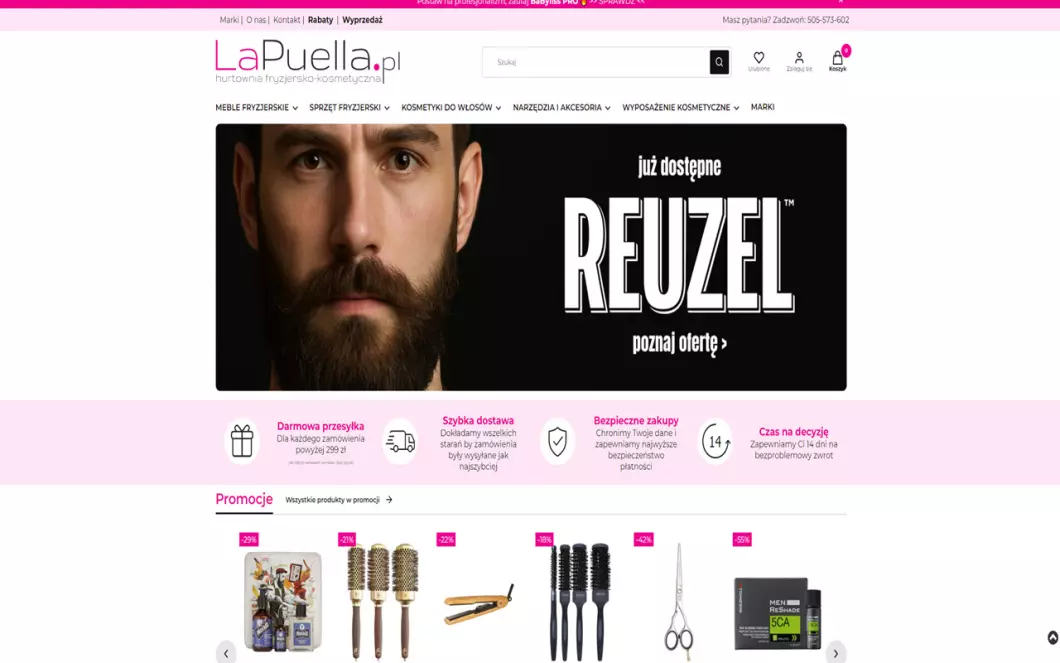LaPuella - zrzut ekranu