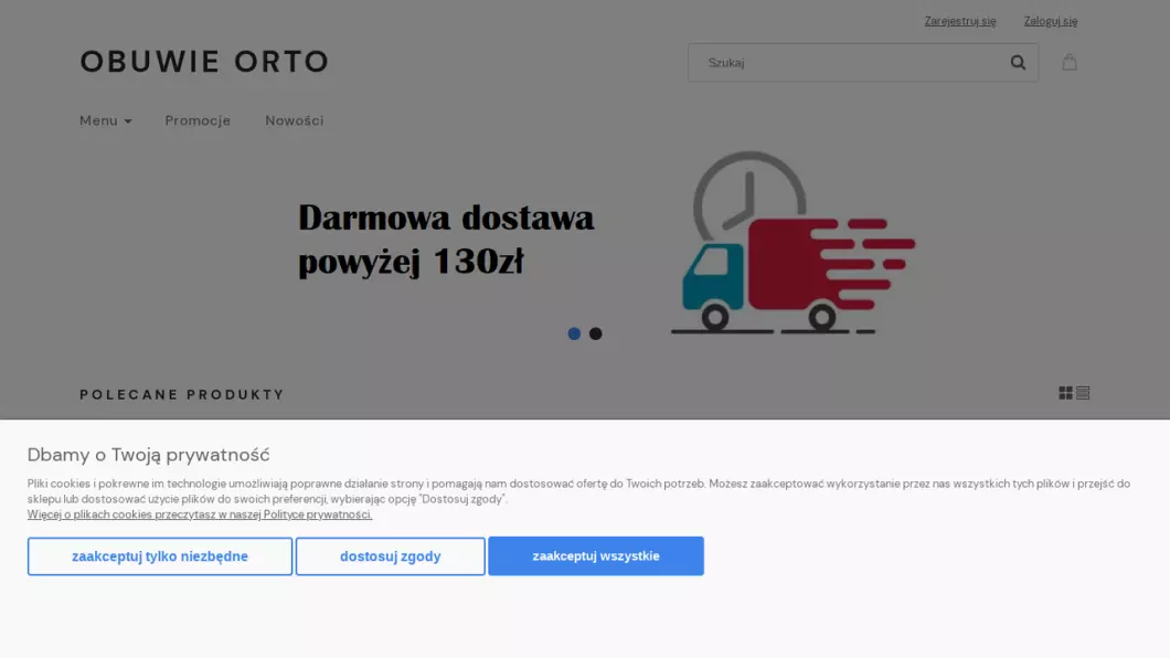 Obuwie ortopedyczne | Sklep internetowy Obuwie ORTO - zrzut ekranu
